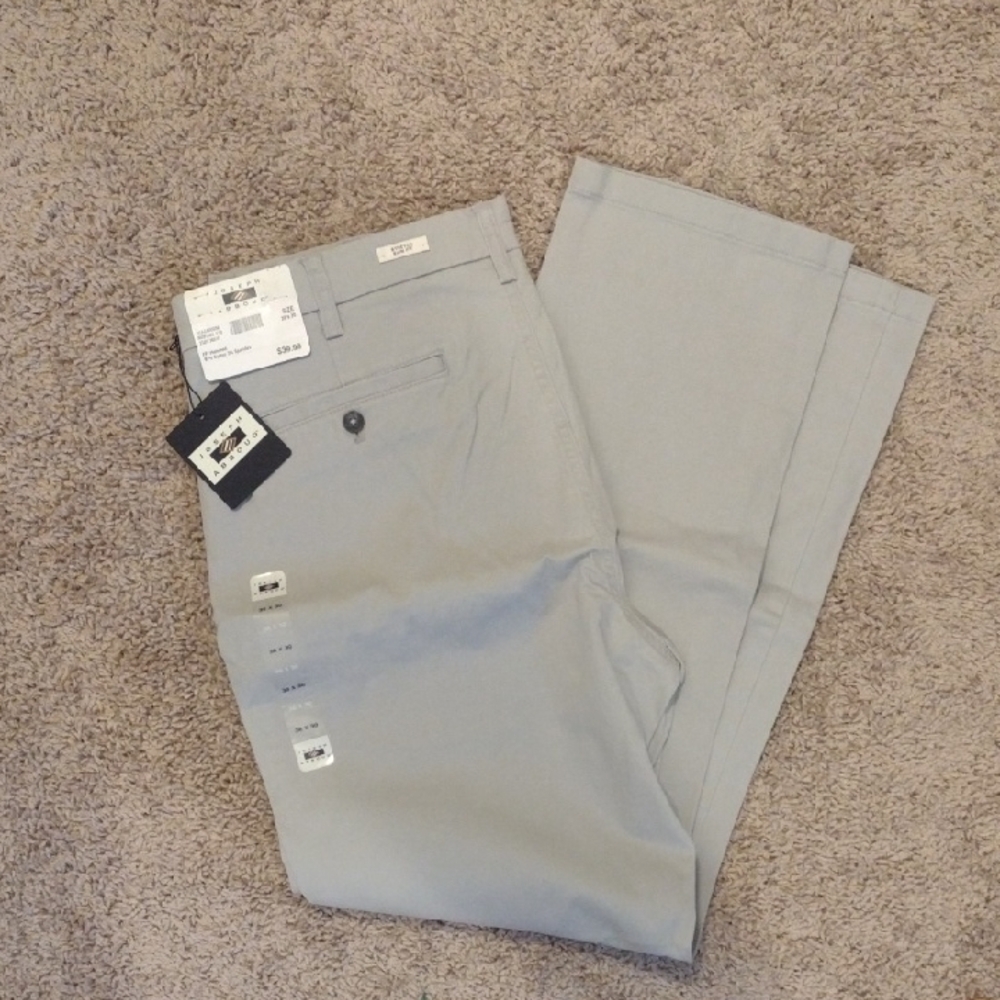 Joseph Abboud Soft Gray Chinos